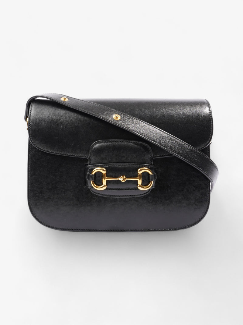  Gucci Horsebit 1955 Black Leather