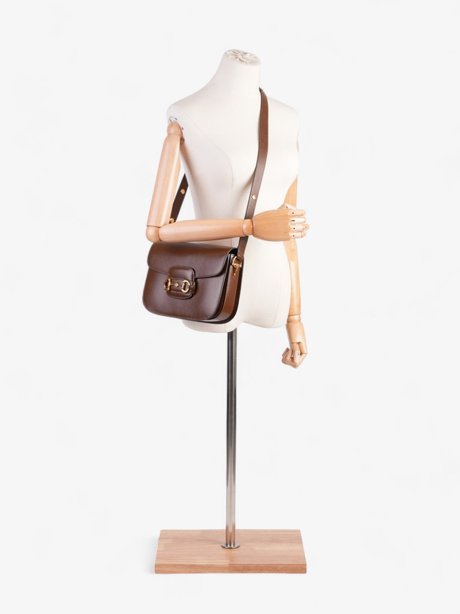 Gucci Horsebit 1955 Brown Leather Image 2