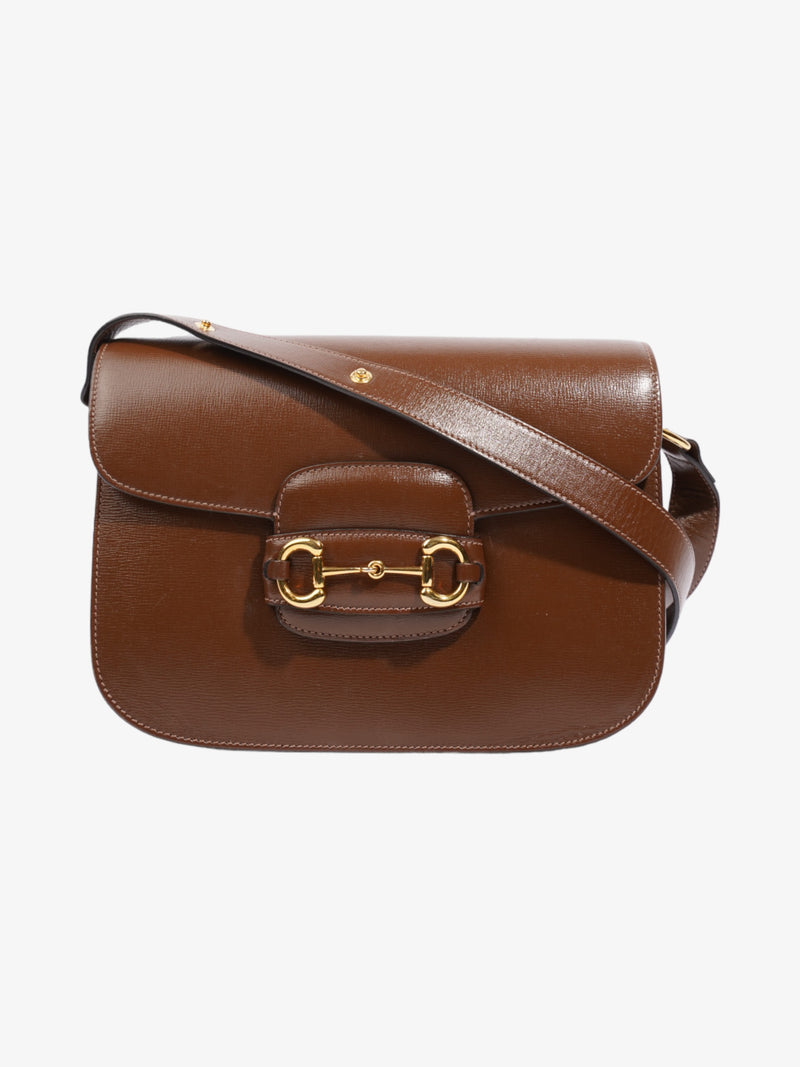  Gucci Horsebit 1955 Brown Leather