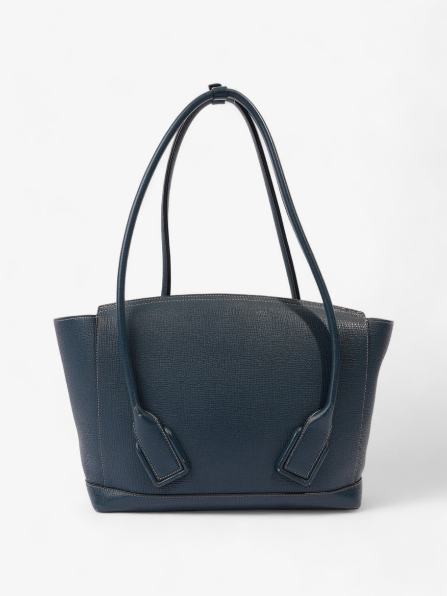 Bottega Veneta Arco Tote Bag Deep Blue Grained Leather Large Image 4