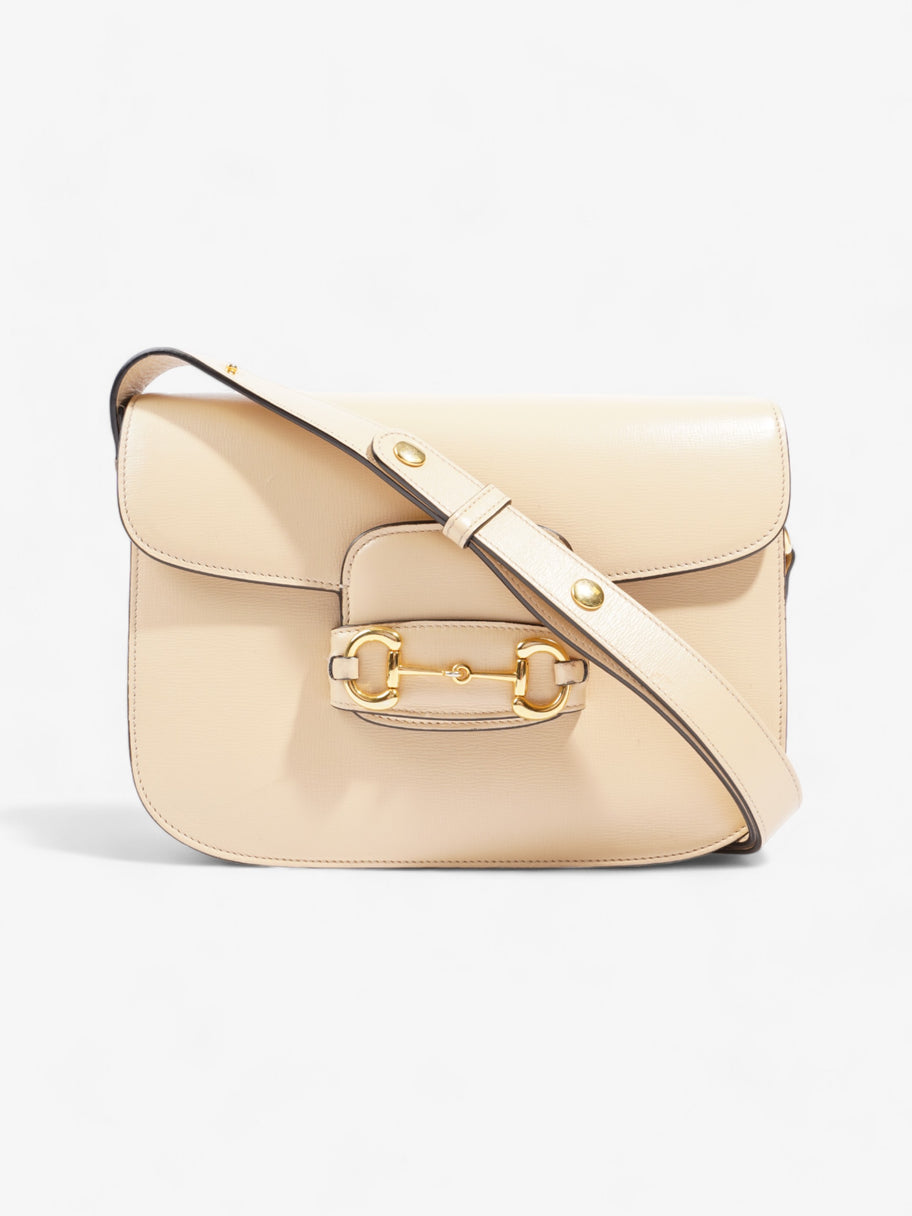 Gucci Horsebit 1955 Beige Leather Image 1