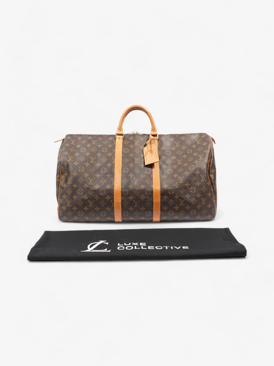 Louis Vuitton Keepall 55 Monogram Coated Canvas Luxe Collective