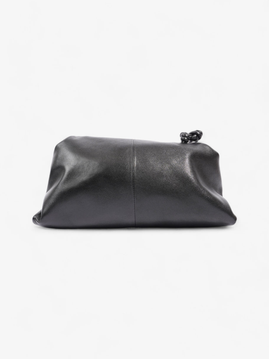 Bottega Veneta The Trine Clutch Black Leather Image 4