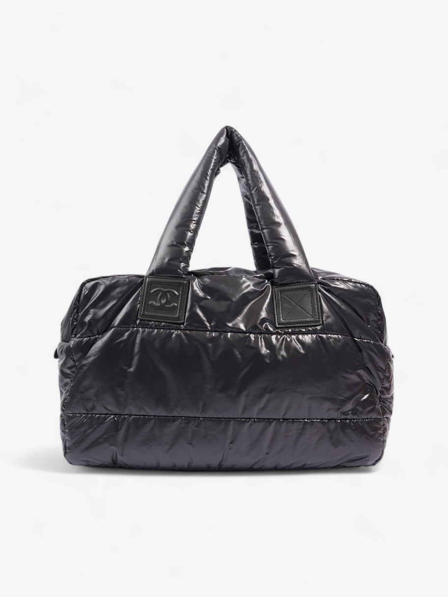 Chanel Cocoon Tote Black Nylon Image 4