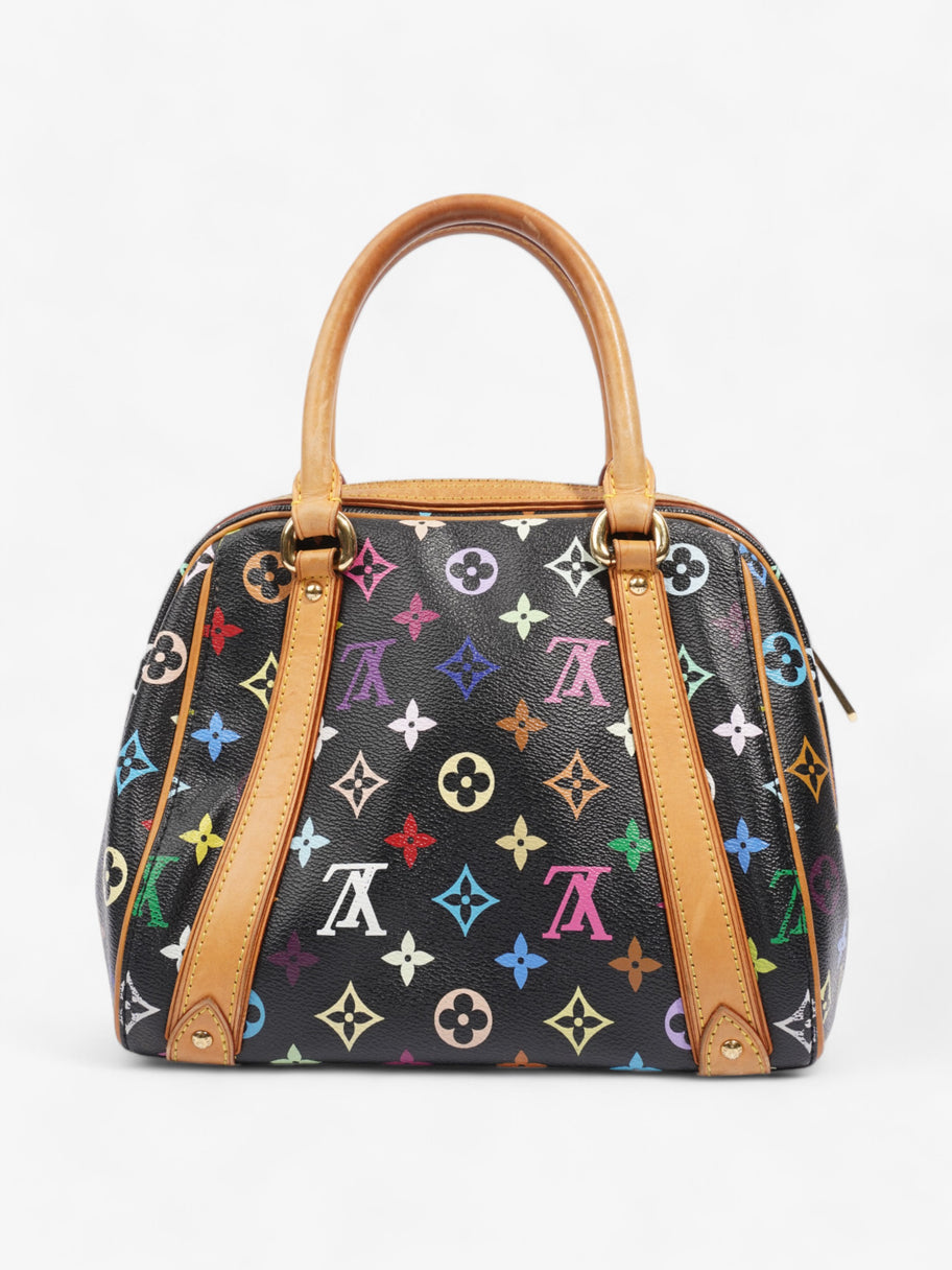 Louis Vuitton x Takashi Murakami Priscilla Black Multicoloured Monogram Coated Canvas Image 4