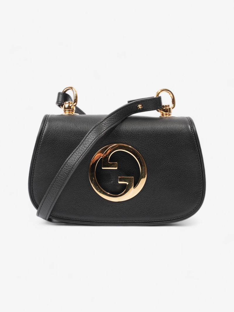  Gucci Blondie Black Leather Mini