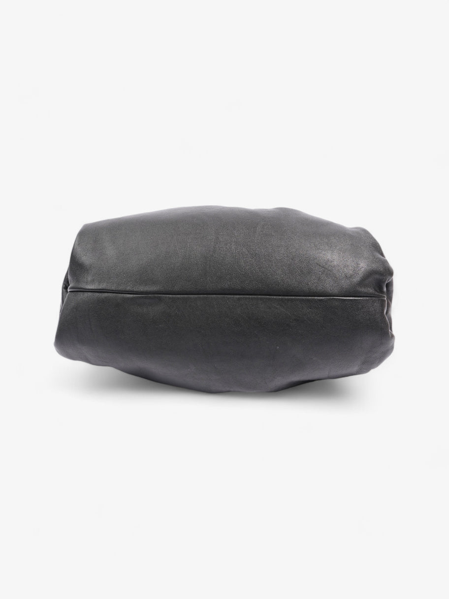 Bottega Veneta Shoulder Pouch Black Leather Medium Image 6