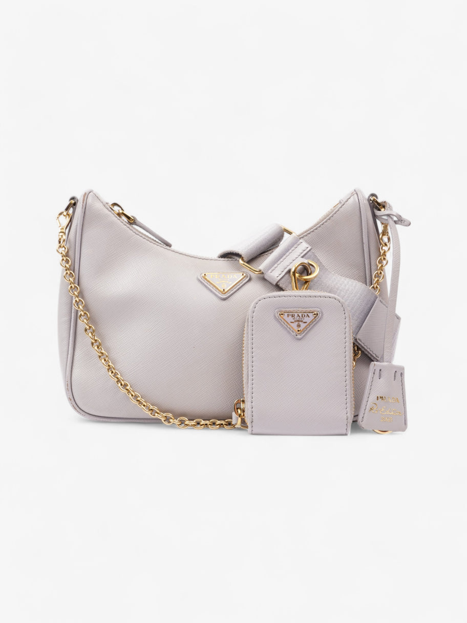 Prada Re-Edition 2005 Lilac Saffiano Leather Image 1