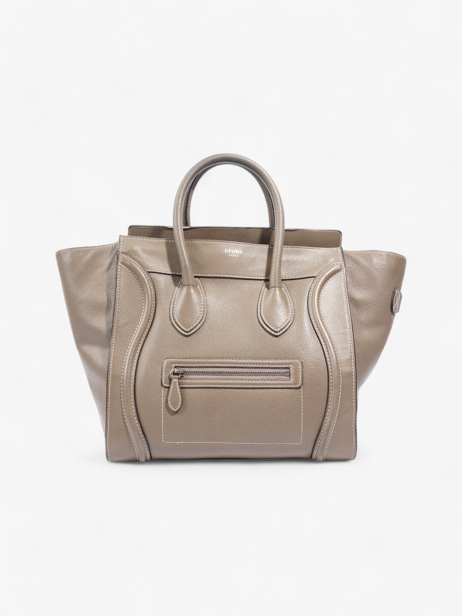 Celine Luggage Tote Grey Leather Medium Image 1