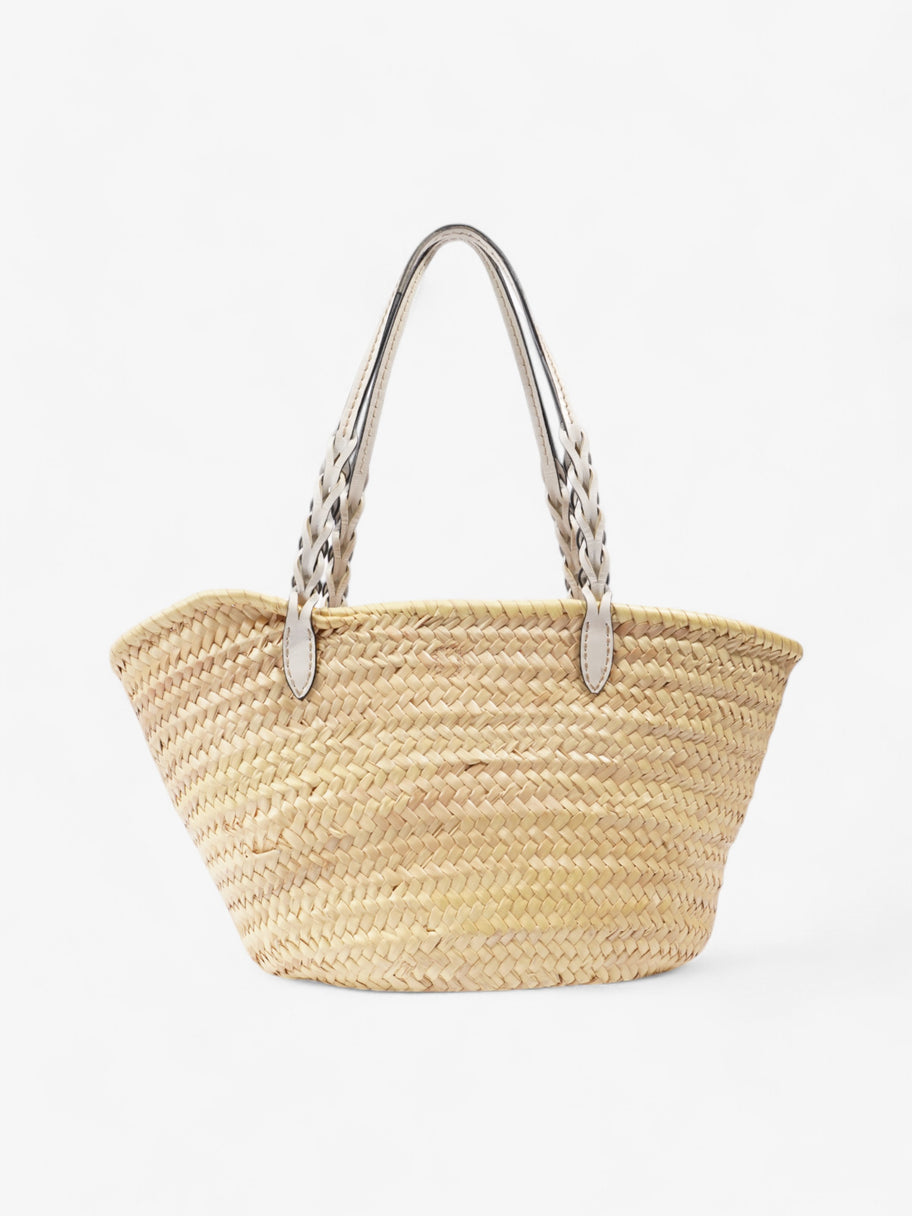 Prada Basket bag Beige / White Wicker Image 4