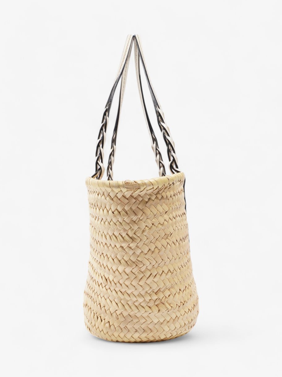 Prada Basket bag Beige / White Wicker Image 5