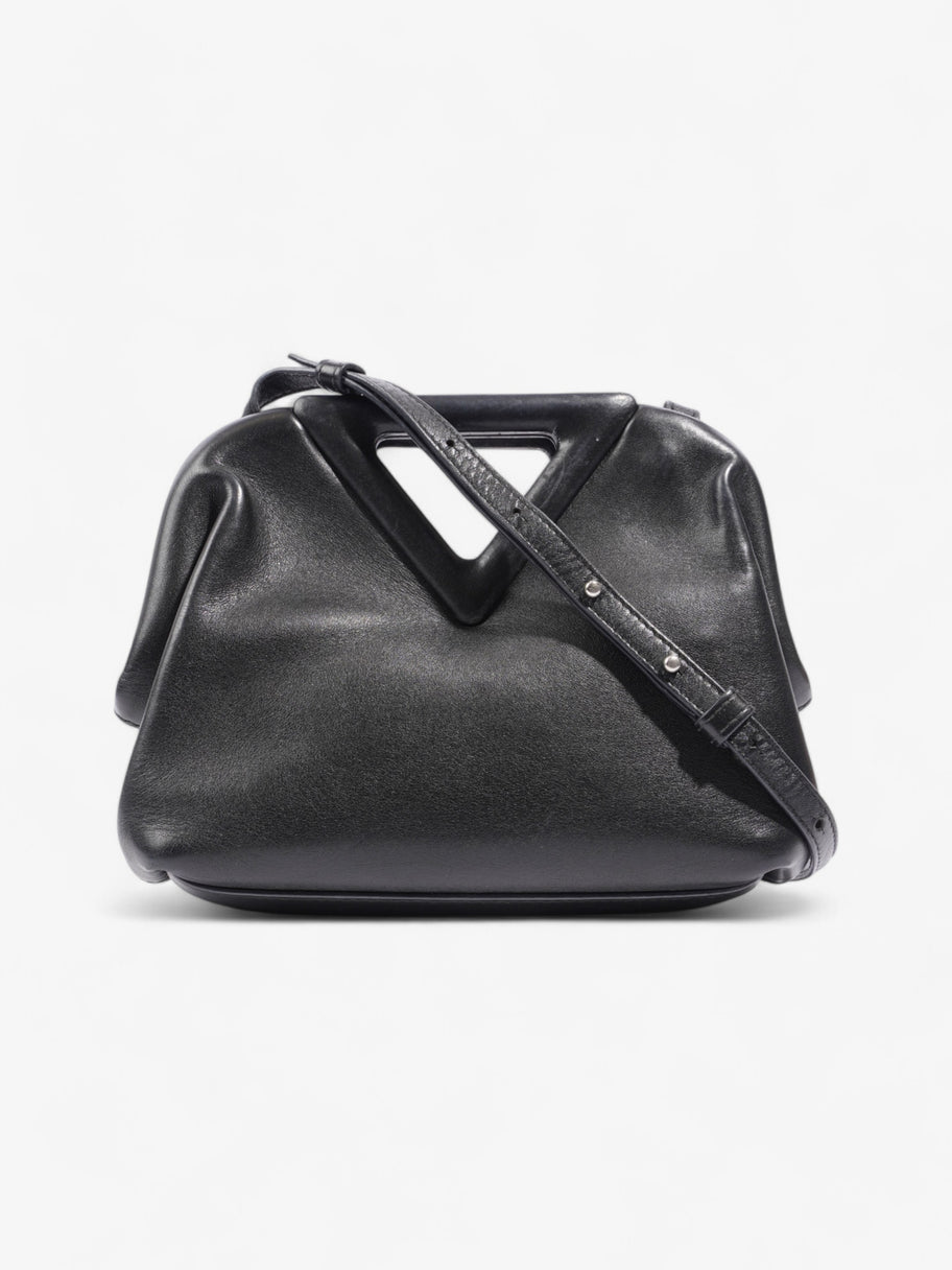 Bottega Veneta Point Bag Black Leatehr Small Image 1