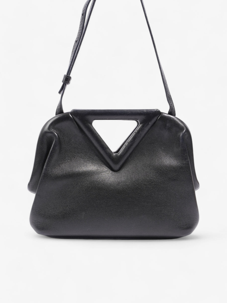 Bottega Veneta Point Bag Black Leatehr Small Image 4