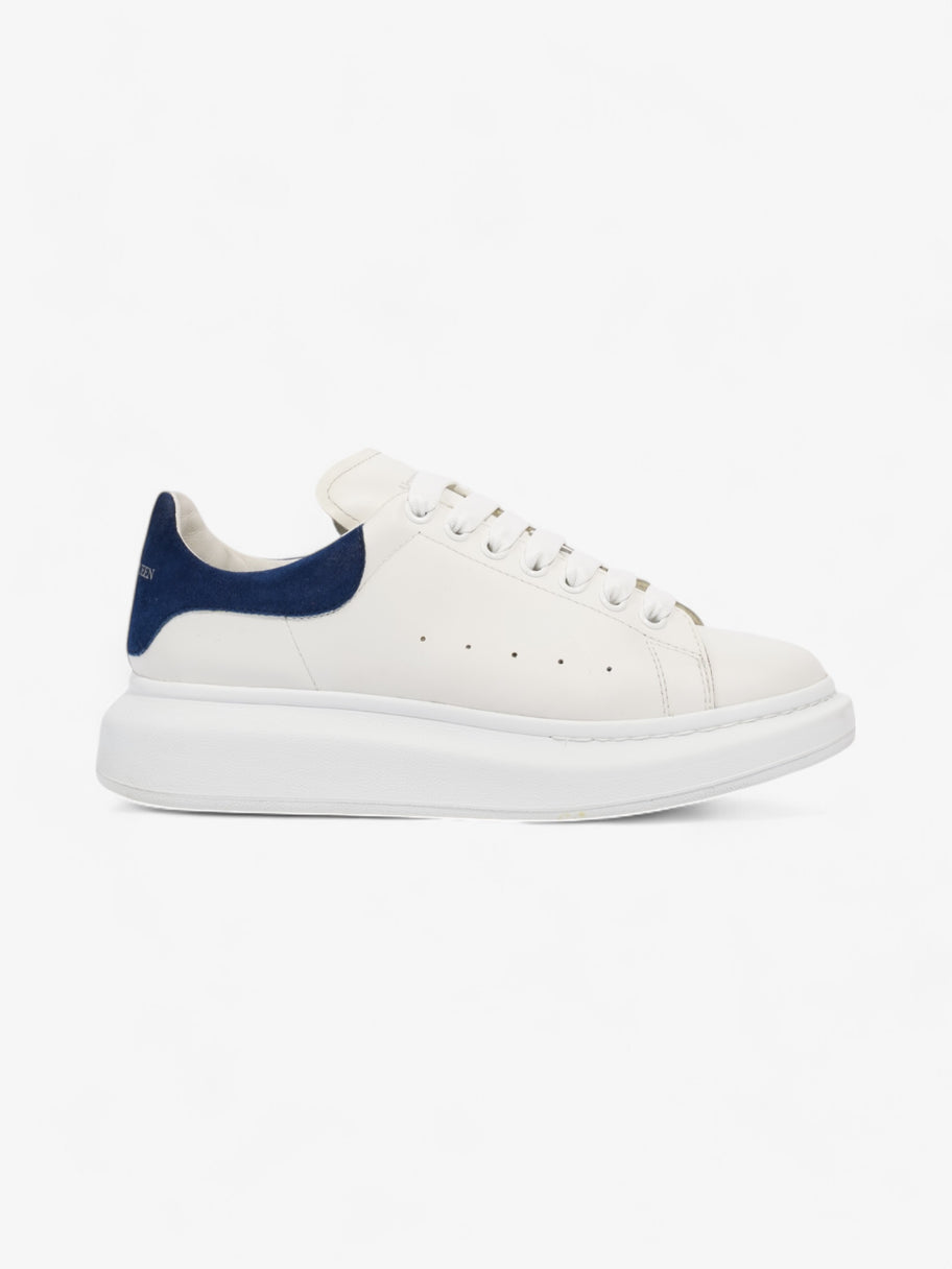 Alexander McQueen Oversized Sneakers White  / Blue Tab Leather EU 41 UK 7 Image 1