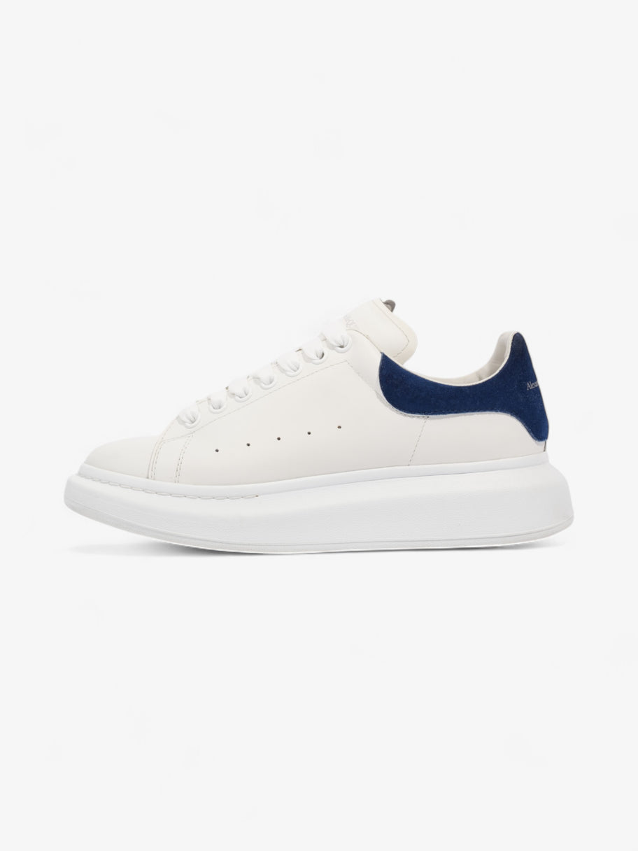 Alexander McQueen Oversized Sneakers White  / Blue Tab Leather EU 41 UK 7 Image 5