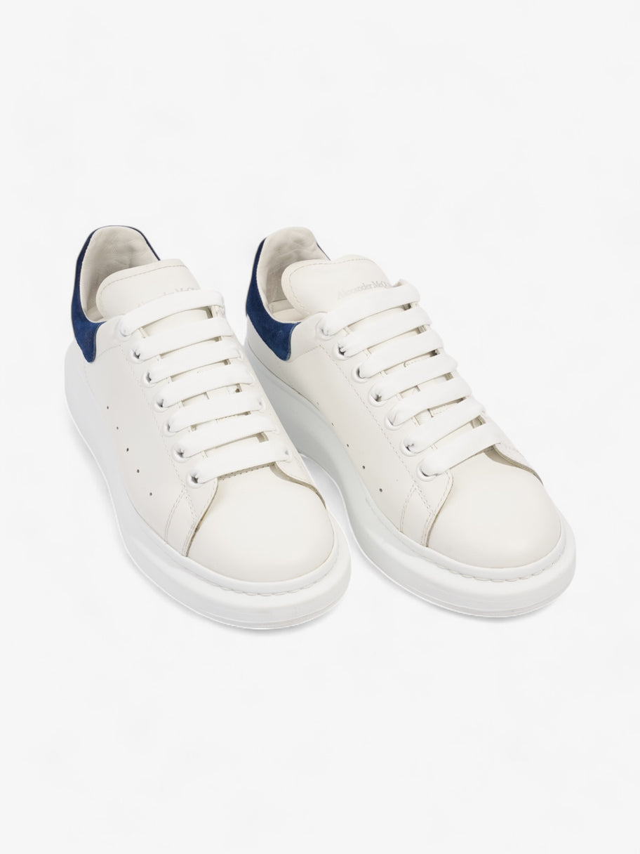 Alexander McQueen Oversized Sneakers White  / Blue Tab Leather EU 41 UK 7 Image 8