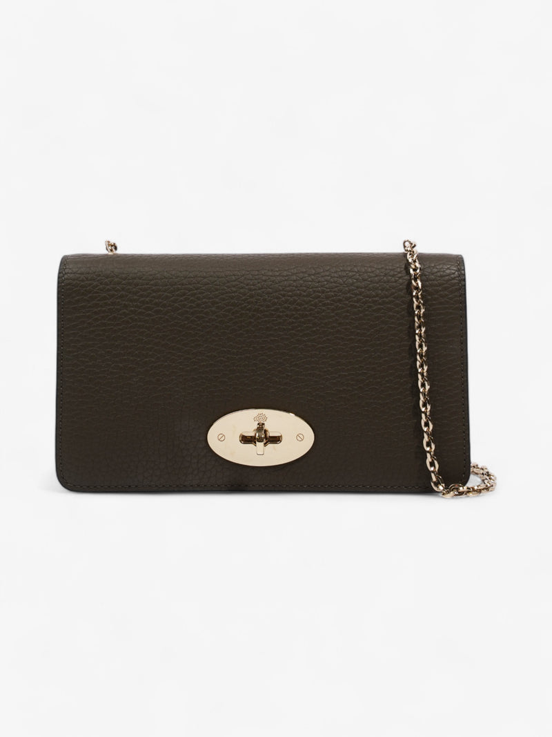  Mulberry Mulberry Bayswater clutch in colour dark Palm green