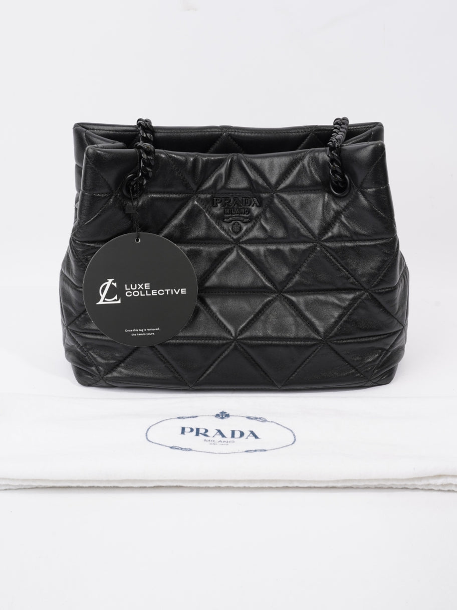 Prada Spectrum Tote Black Nappa Leather Luxe Collective