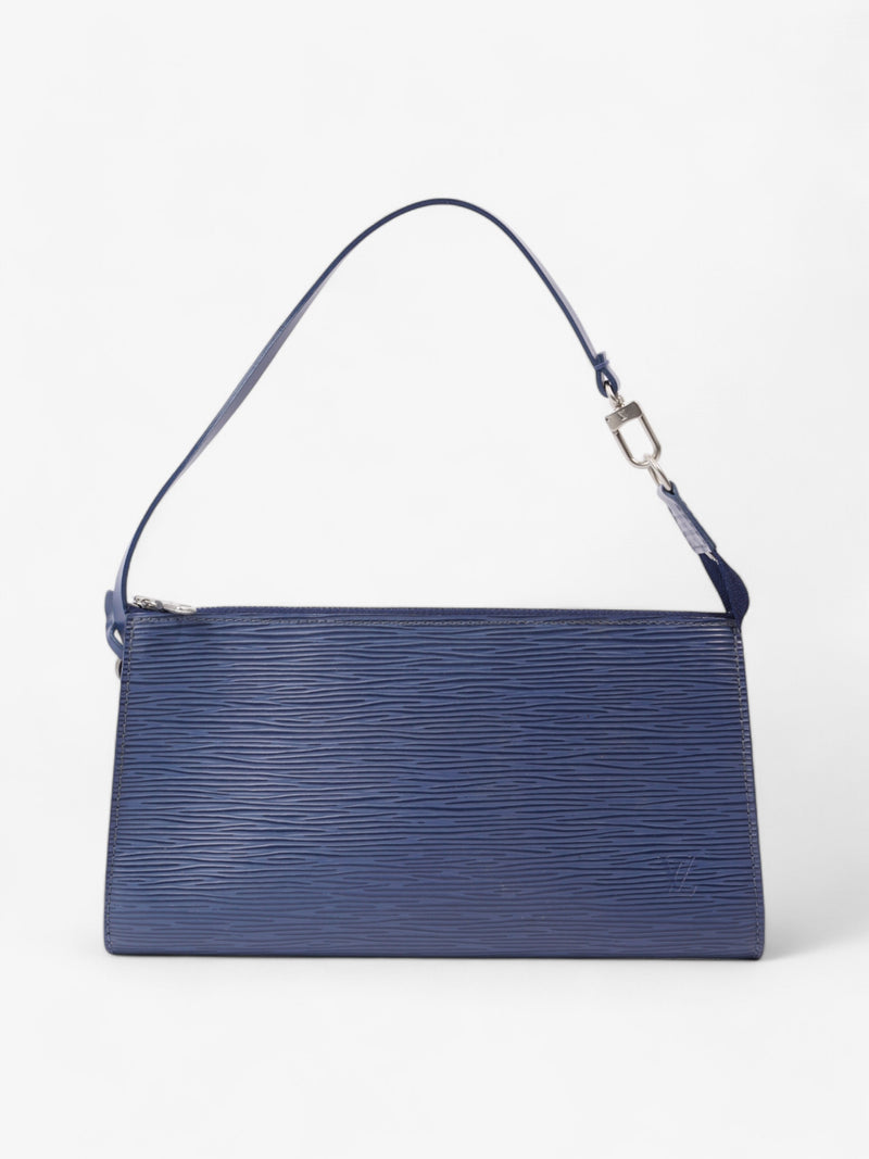  Louis Vuitton Pochette Accessoires Blue Epi Leather