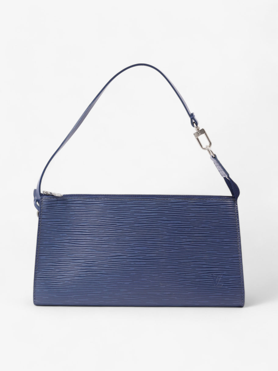 Louis Vuitton Pochette Accessoires Blue Epi Leather Image 1