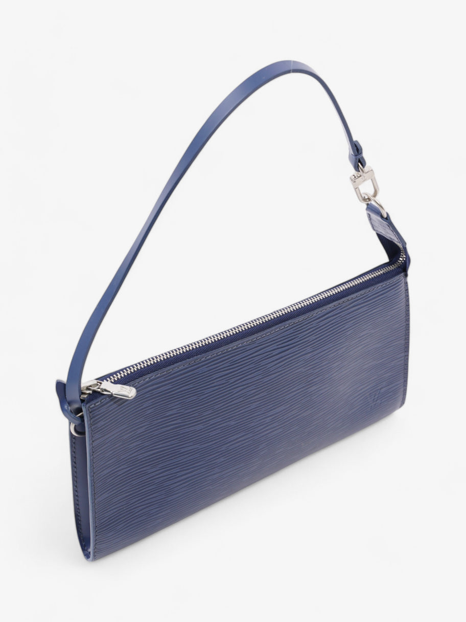 Louis Vuitton Pochette Accessoires Blue Epi Leather Image 7