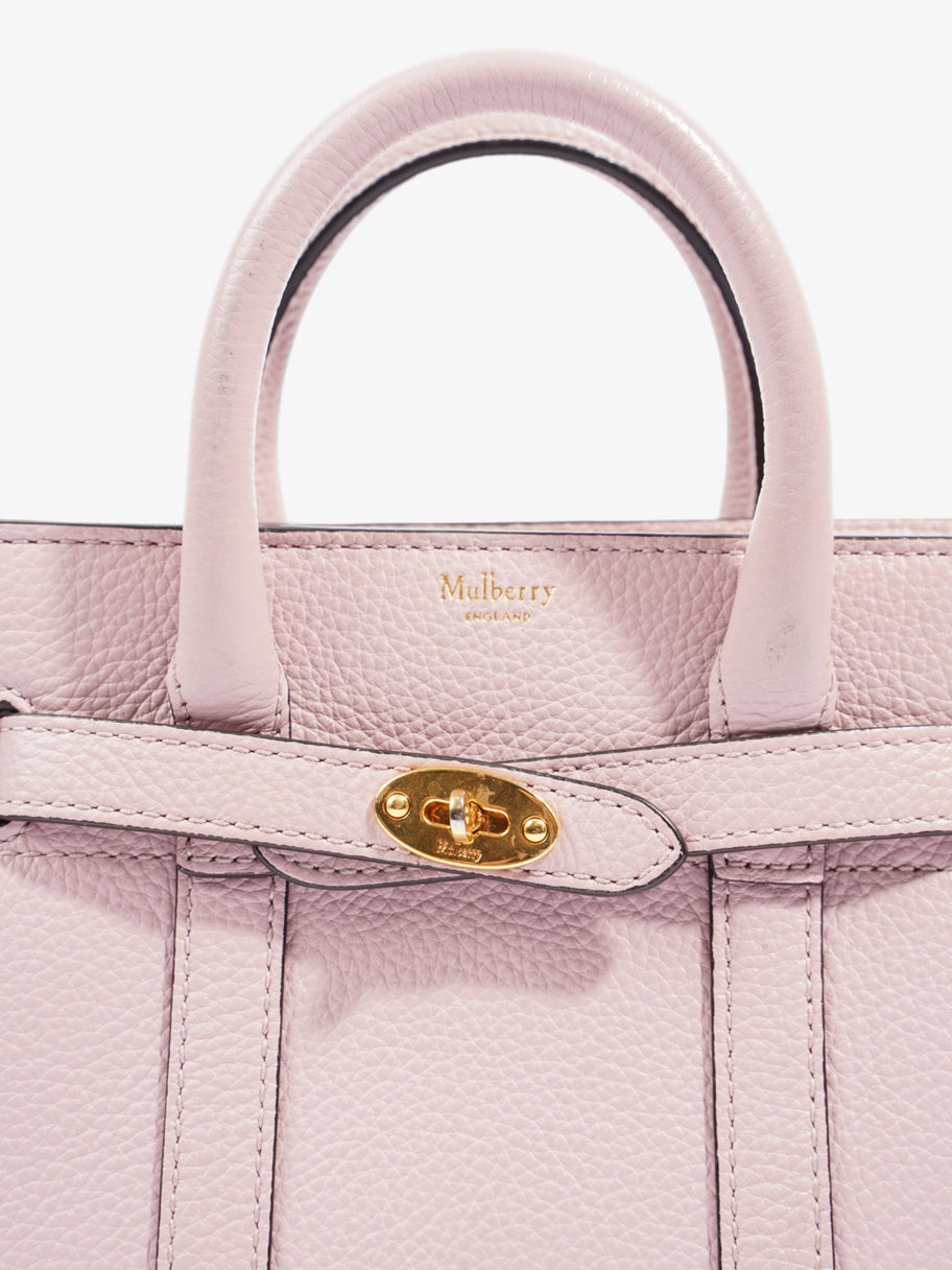 Mulberry Bayswater Pink Grained Leather Mini Image 7