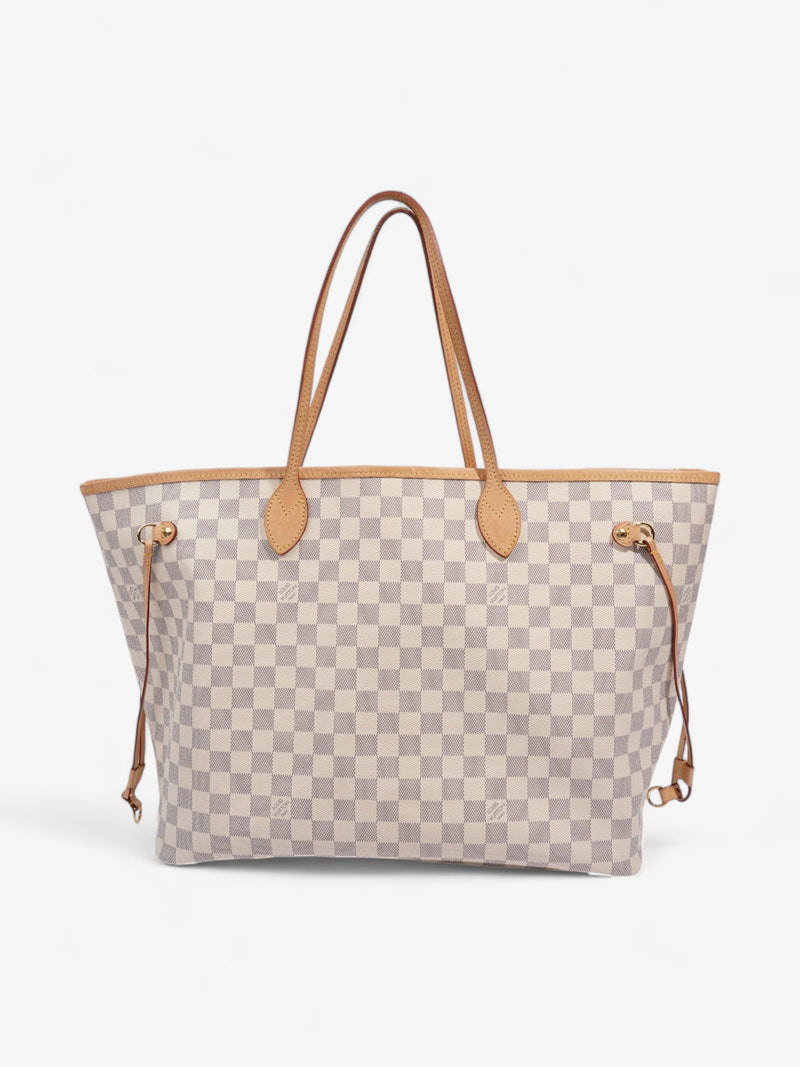  Louis Vuitton Neverfull Damier Azur  Coated Canvas GM