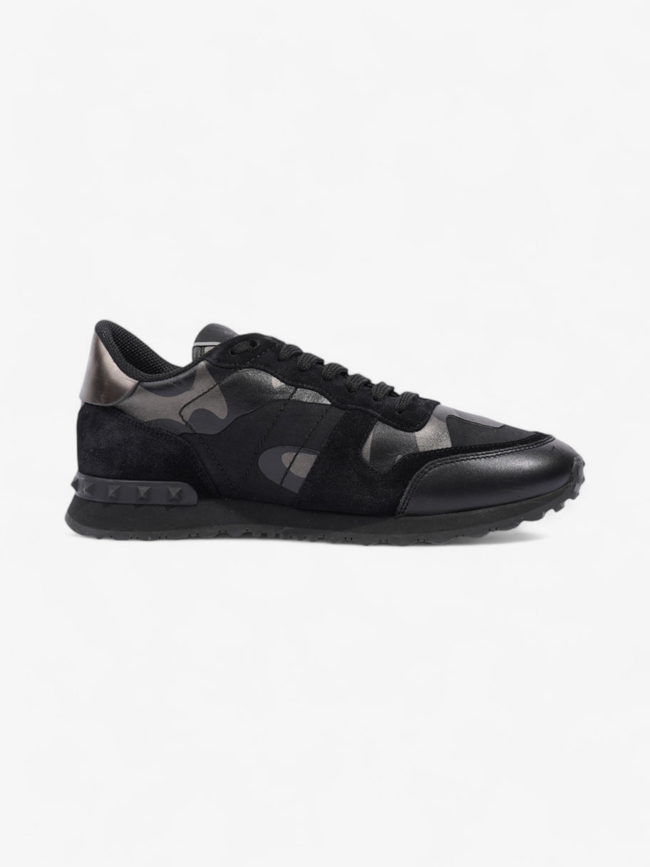 Valentino Rockrunner Black Camo Suede EU 42 UK 8 Image 4