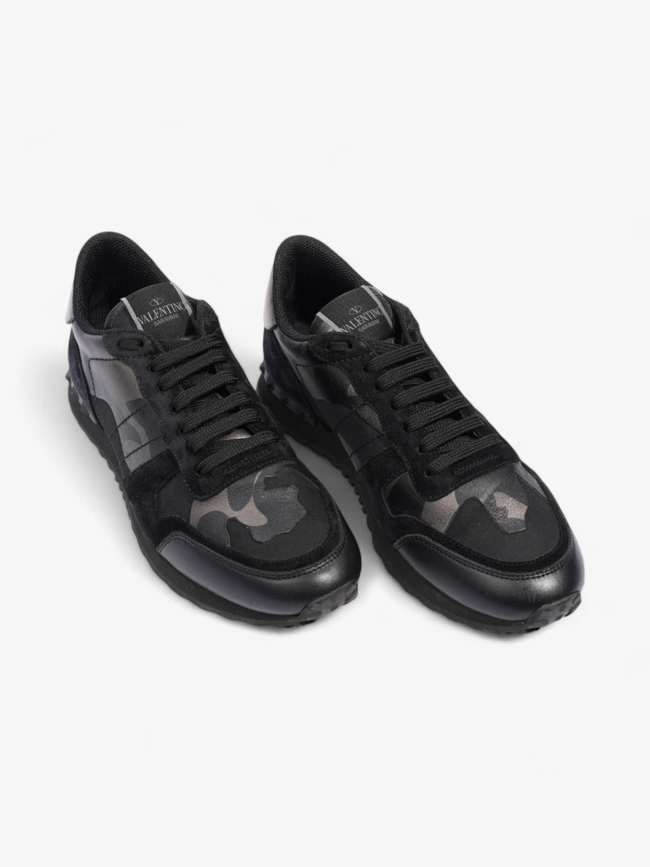 Valentino Rockrunner Black Camo Suede EU 42 UK 8 Image 7