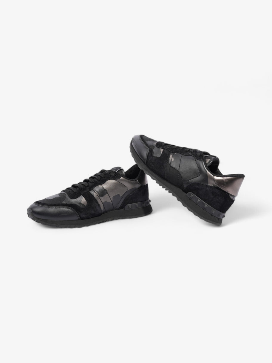 Valentino Rockrunner Black Camo Suede EU 42 UK 8 Image 9