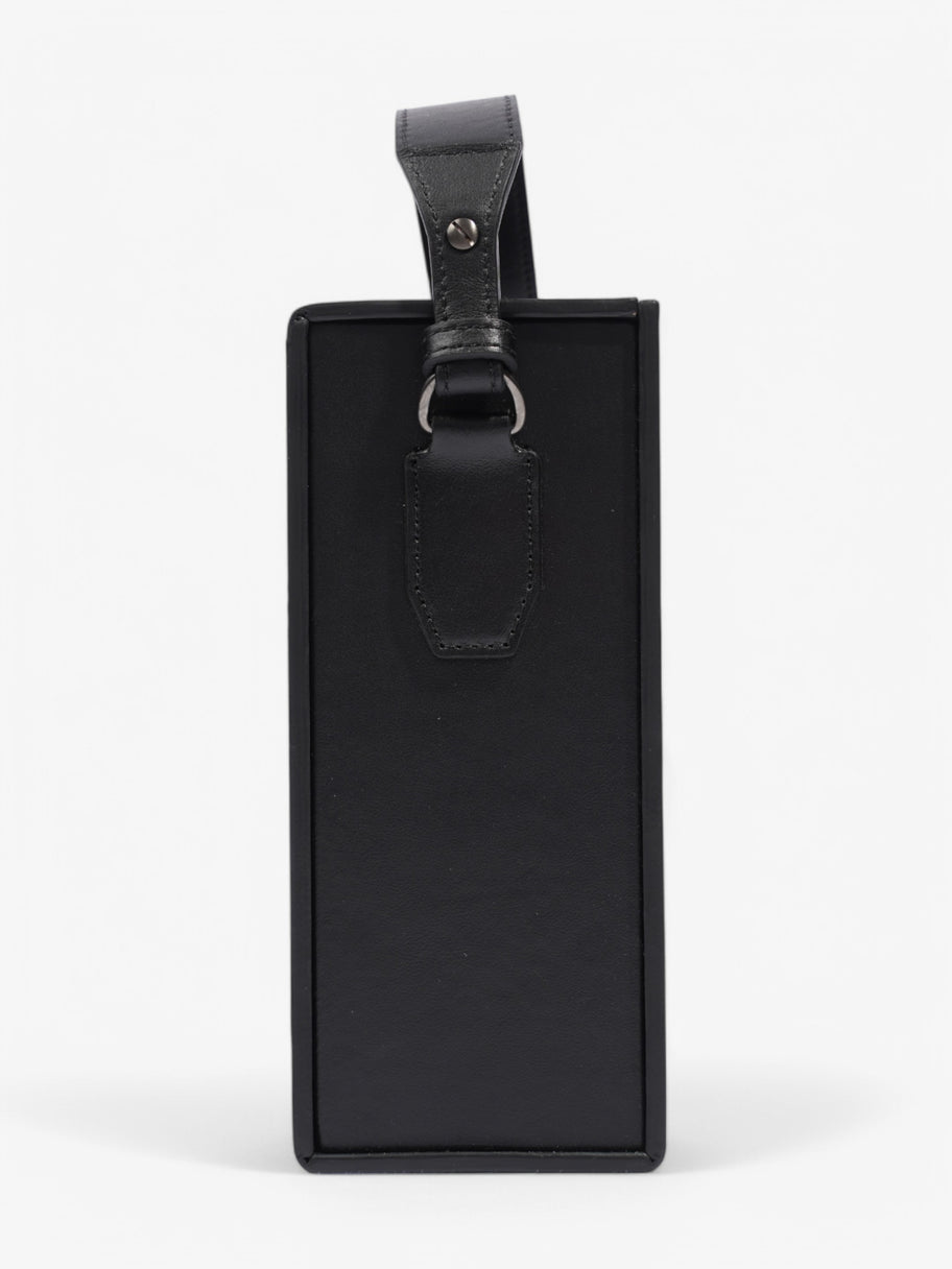 Fendi Box Vertical Messenger Black Calfskin Leather Image 3