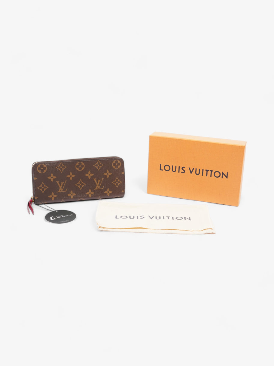 Louis Vuitton Clémence Wallet Monogram Coated Canvas Image 7