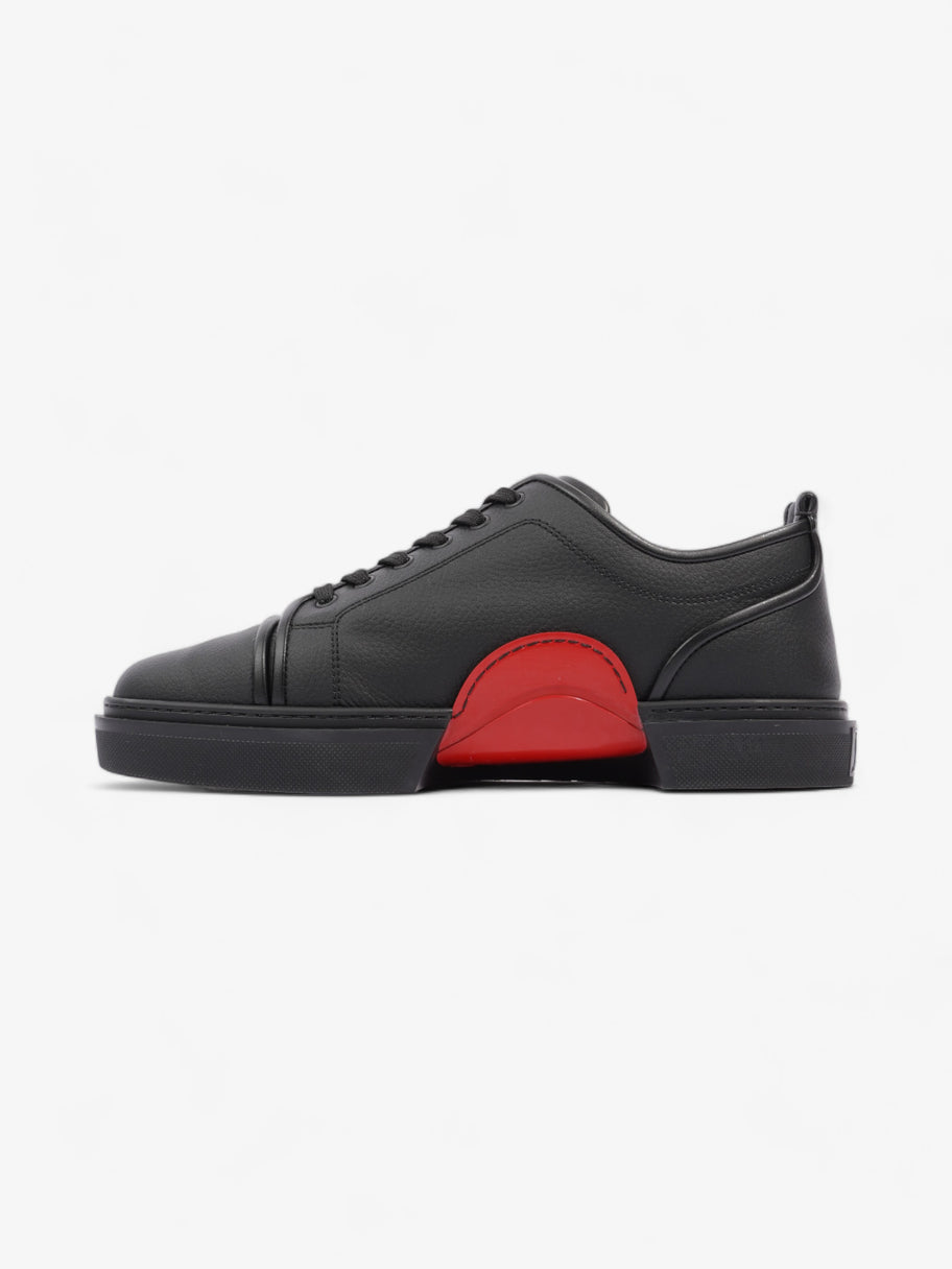 Christian Louboutin Adolon Junior Sneakers Black / Red Leather EU 46 UK 12 Image 3