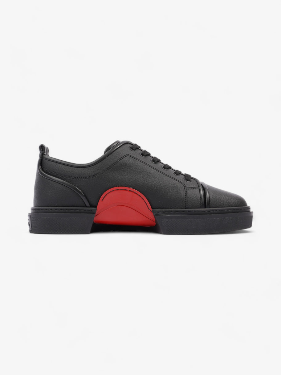 Christian Louboutin Adolon Junior Sneakers Black / Red Leather EU 46 UK 12 Image 4