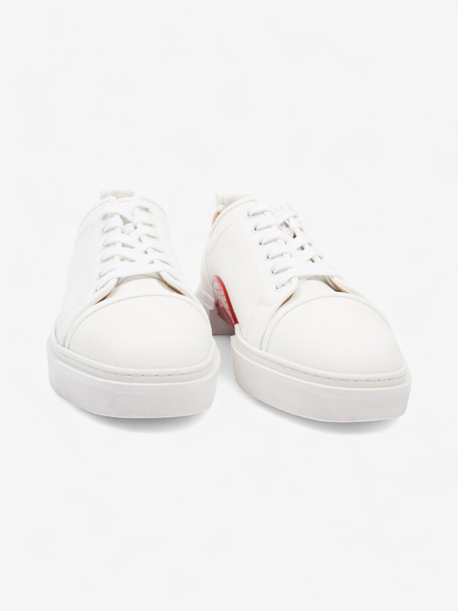 Christian Louboutin Adolon Junior Sneakers White / Red Leather EU 46 UK 12 Image 2