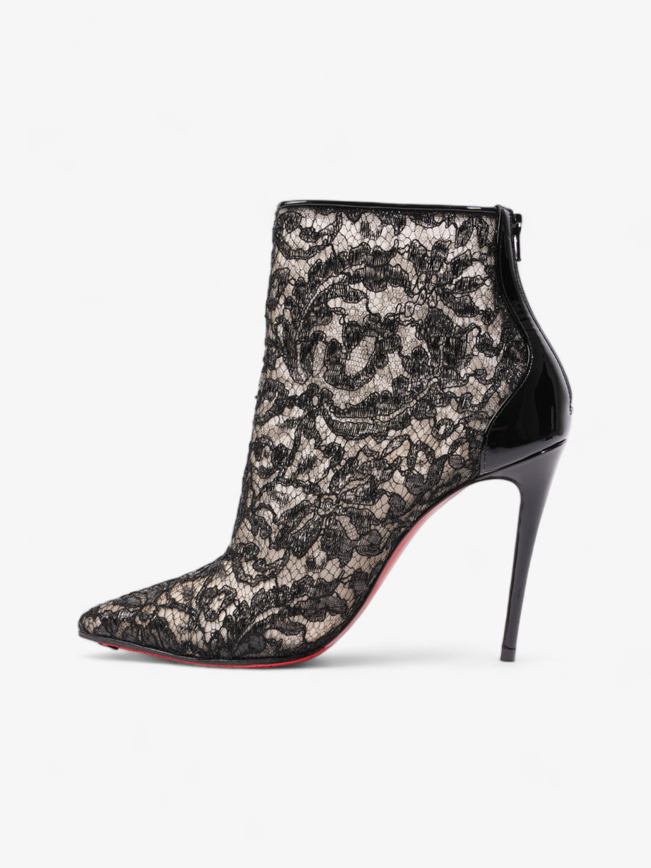 Christian Louboutin Psybootie 100mm Black Lace EU 37.5 UK 4.5 Image 3