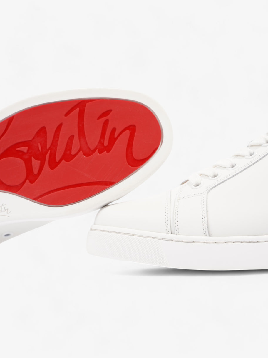 Christian Louboutin Vieira Flat White Calfskin Leather EU 37.5 UK 4.5 Image 9