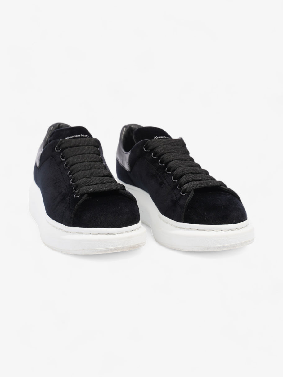 Alexander McQueen Oversized Sneaker Black Velvet EU 39 UK 6 Image 2