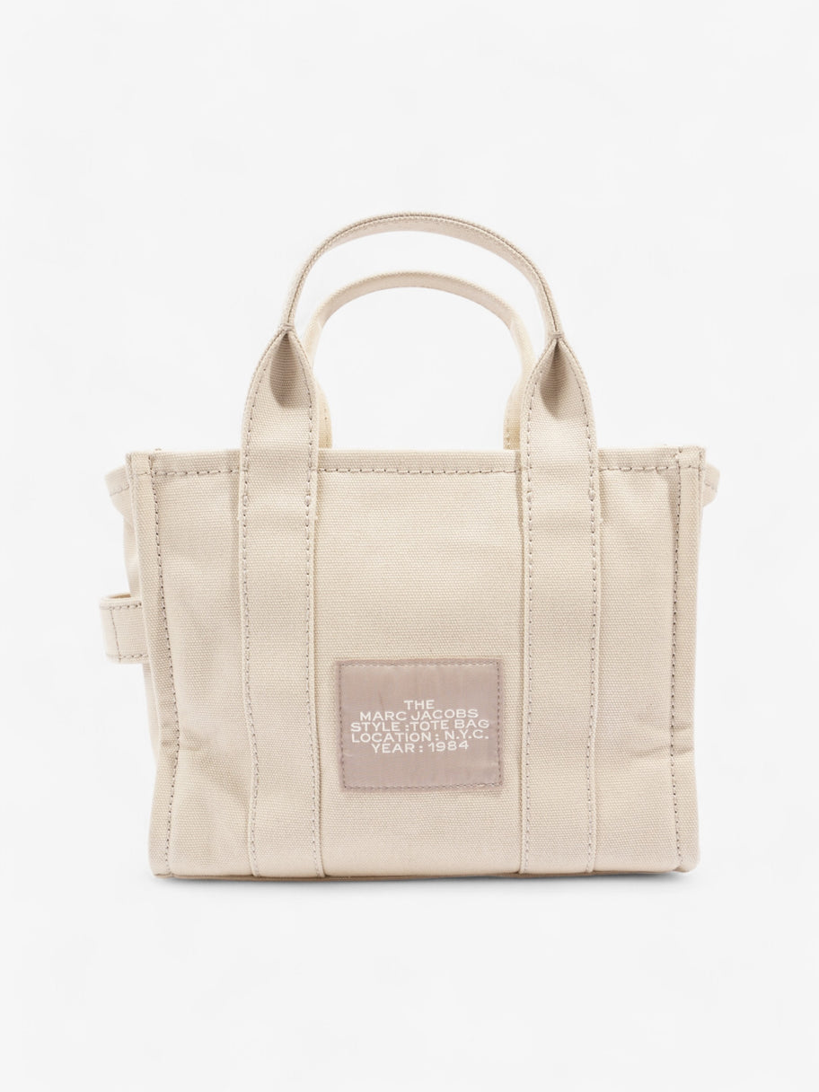 Marc Jacobs The Tote Bag Neutral Fabric Small Image 4