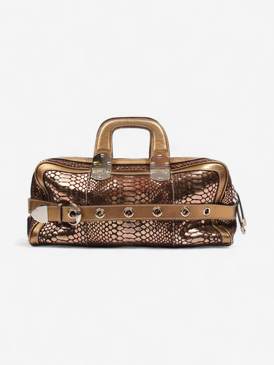 Gucci Romy Bronze / Gold Leather Image 1