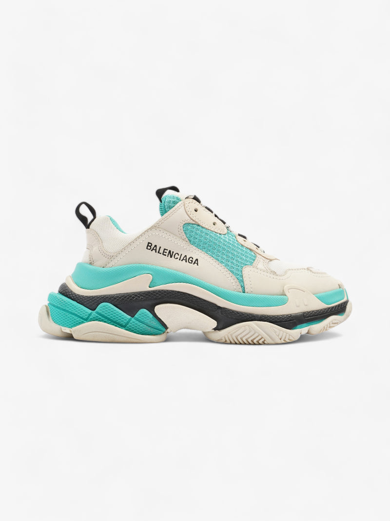  Triple S White / Teal Mesh EU 39 UK 6