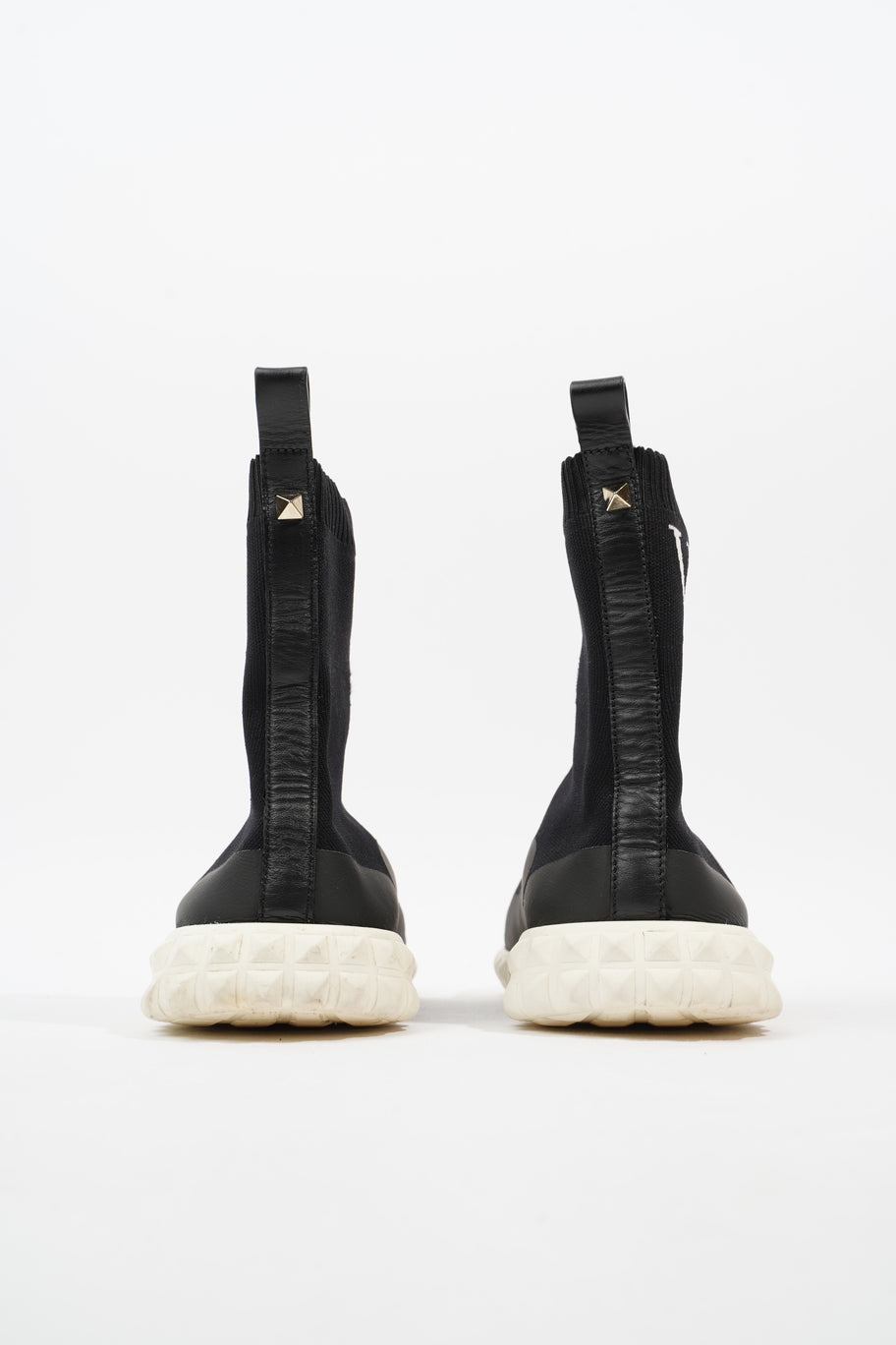Sock Sneaker Black / White Fabric EU 38.5 UK 5.5 Image 6