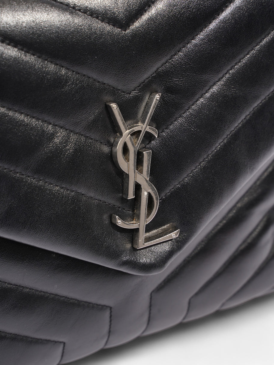 Saint Laurent Lou Lou Medium Black Leather Image 11