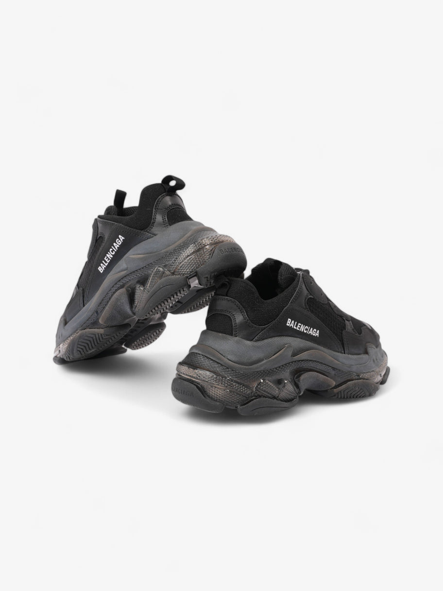 Balenciaga Triple S Clear Sole Black Mesh EU 37 UK 4 Image 9