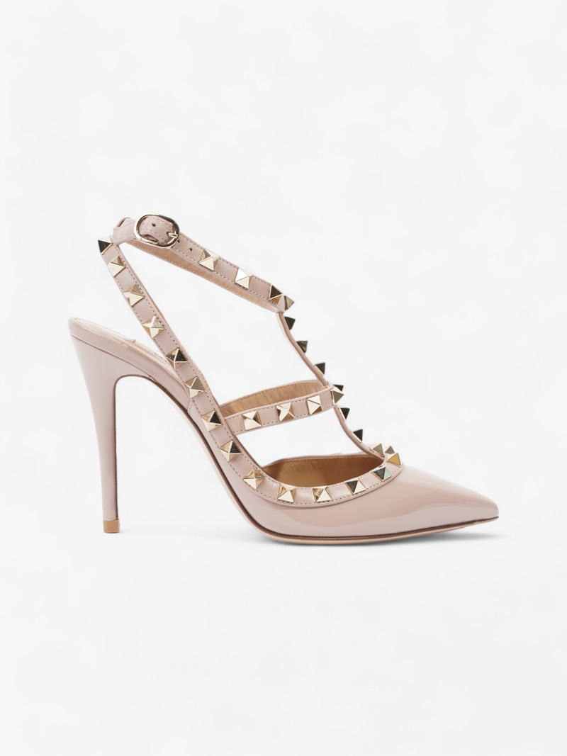  Valentino Rockstud Heels 80mm Nude Patent Leather EU 36.5 UK 3.5