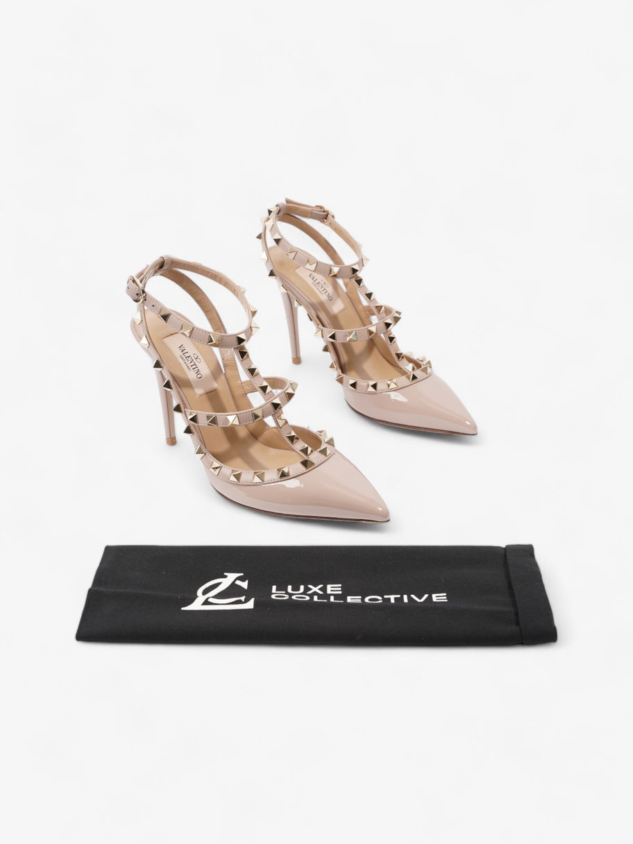 Valentino Rockstud Heels 80mm Nude Patent Leather EU 36.5 UK 3.5 Image 10