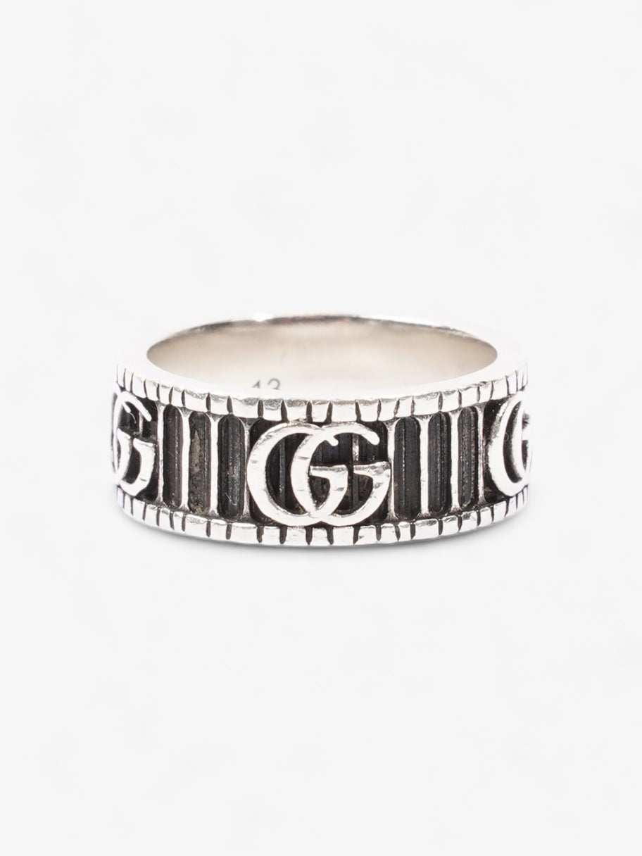 Gucci double g ring silver sale