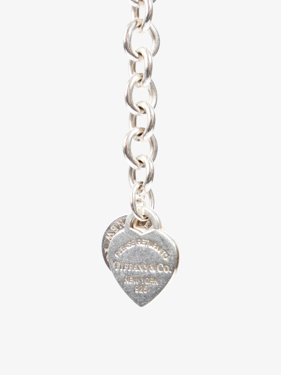 Tiffany and Co Heart Tag Toggle Bracelet Silver Image 4