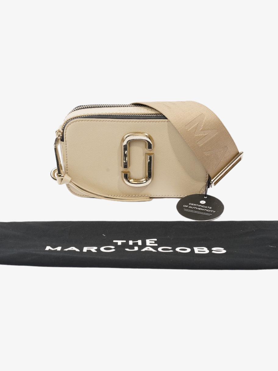 Marc Jacobs The Snapshot Bag Khaki Leather Image 10