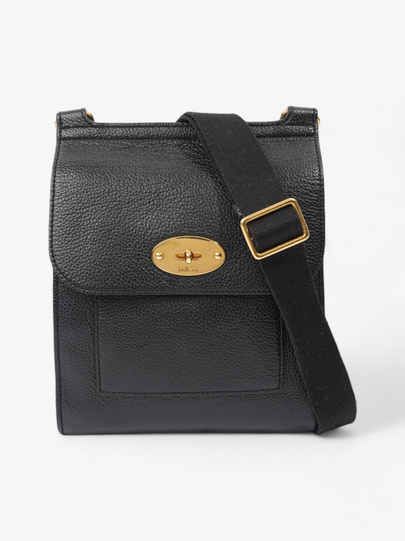  Mulberry Antony Black Grained Leather Small